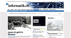 Desktop Screenshot of informatik.ch